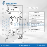 Shot Blasting Hopper (SB P7 150)