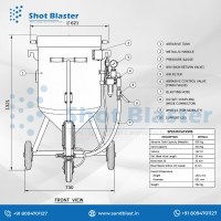 Shot Blasting Machine Manufacturers (SB P7 500 & 500R)